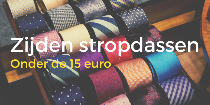 Zijden stropdassen onder de 15 euro